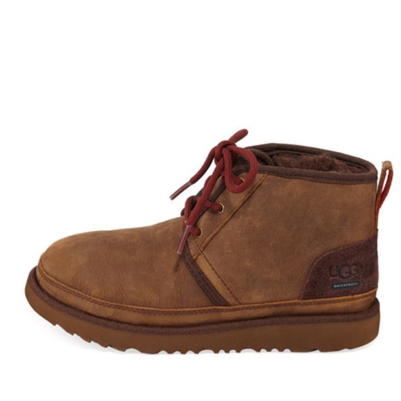 UGG Neumel II Waterproof Lace-Up Boots Kids Size 4 - Picture 1 of 16